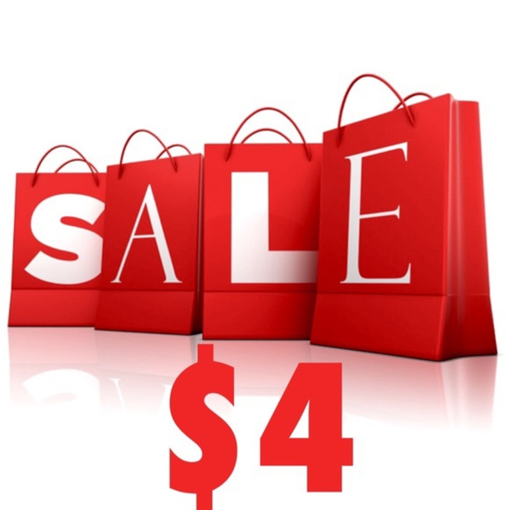 Huge selection of $4 s $5 brand name clothing!